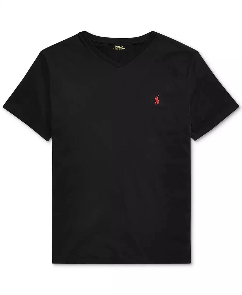 商品Ralph Lauren|Men's Big & Tall Classic Fit V-Neck T-Shirt,价格¥448,第5张图片详细描述