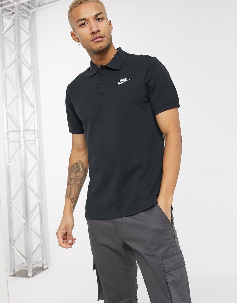 商品NIKE|Nike Club Essentials polo shirt in black,价格¥229,第1张图片