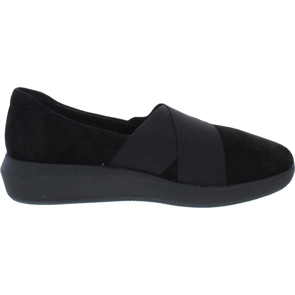 商品Clarks|Clarks Womens Tawnia Band Leather Dress Sport Slip-On Sneakers,价格¥143-¥166,第5张图片详细描述