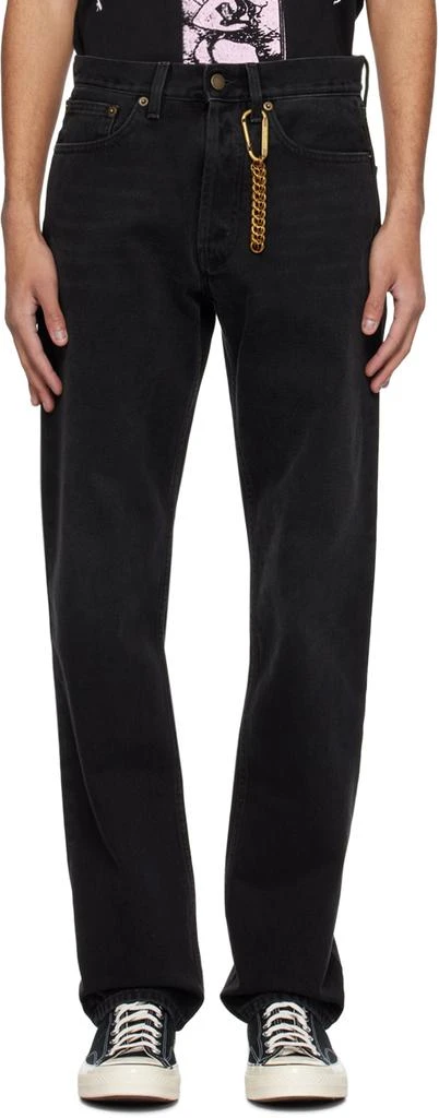 商品DARKPARK|Black Carabiner Jeans,价格¥2026,第1张图片