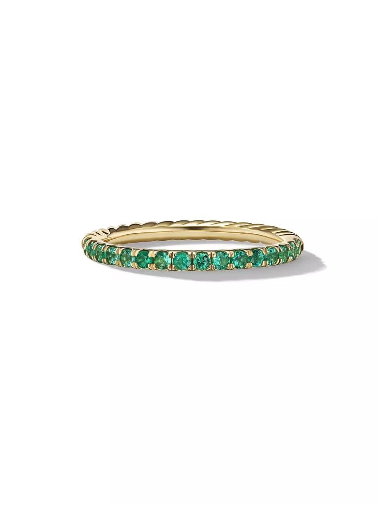 商品David Yurman|Cable Collectibles Stack Ring in 18K Yellow Gold,价格¥10864,第1张图片