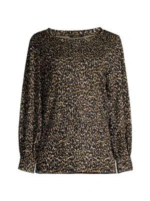 商品Kobi Halperin|Tiana Leopard-Print Top,价格¥339,第5张图片详细描述