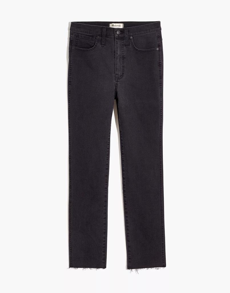 商品Madewell|Tall Stovepipe Jeans in Banberry Wash: Raw-Hem Edition,价格¥942,第7张图片详细描述