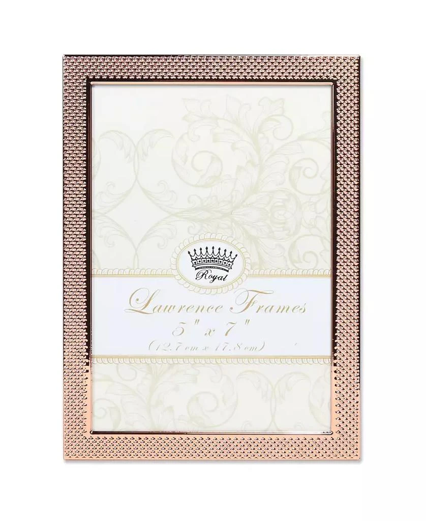 商品Lawrence Frames|Fawn Pin Dot Pattern Copper Picture Frame - 5" x 7",价格¥189,第1张图片