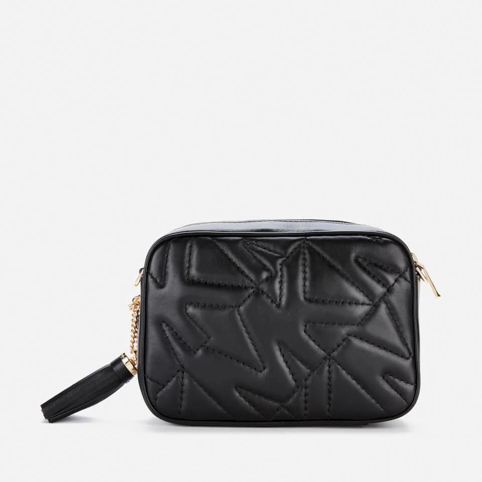 商品Michael Kors|MICHAEL Michael Kors Women's Jet Set Camera Bag Quilted Bag - Black,价格¥965,第2张图片详细描述