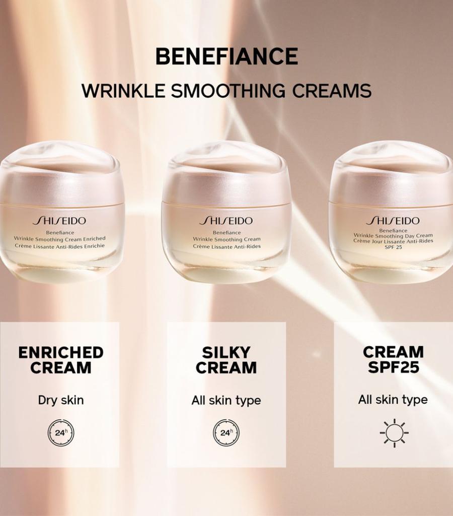 商品Shiseido|Benefiance Wrinkle Smoothing Cream (50ml),价格¥717,第5张图片详细描述