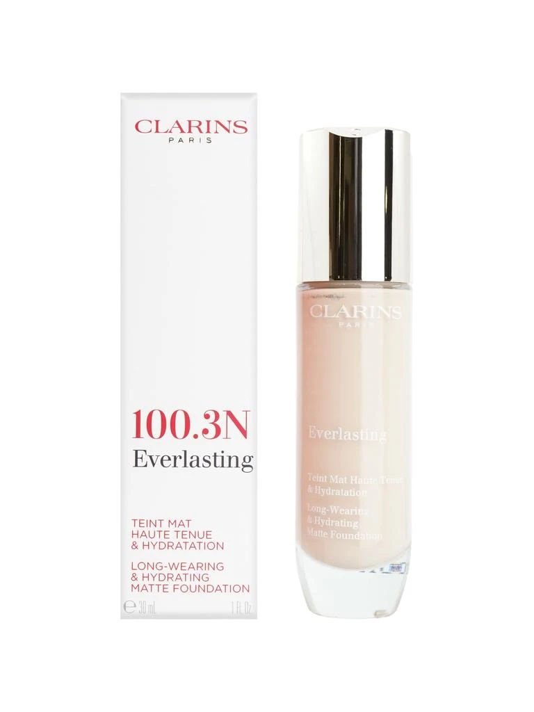 商品Clarins|Everlasting Matte Foundation 100.3N Shell All Skin Types 1 OZ,价格¥210,第1张图片