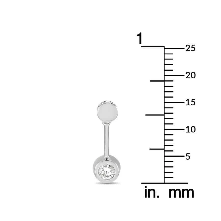 商品LB Exclusive|14K White Gold 0.58 ct Diamond Earrings,价格¥5755,第3张图片详细描述