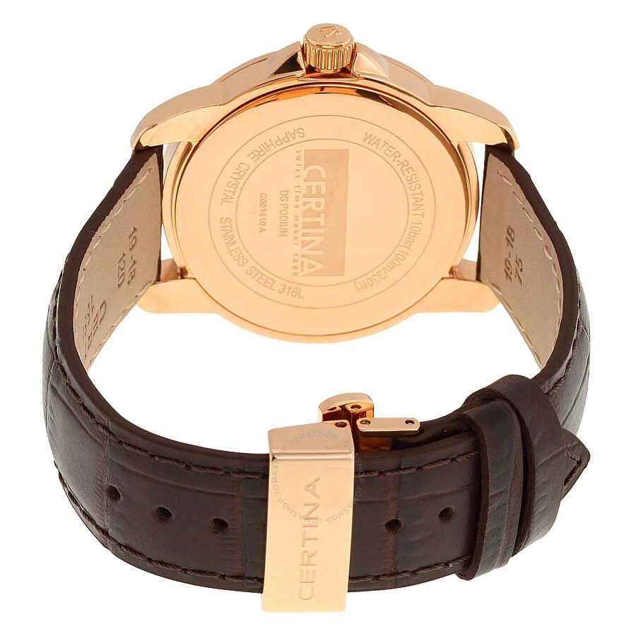 商品Certina|DS Podium Quartz Black Dial Men's Watch C0014103605700,价格¥1367,第3张图片详细描述