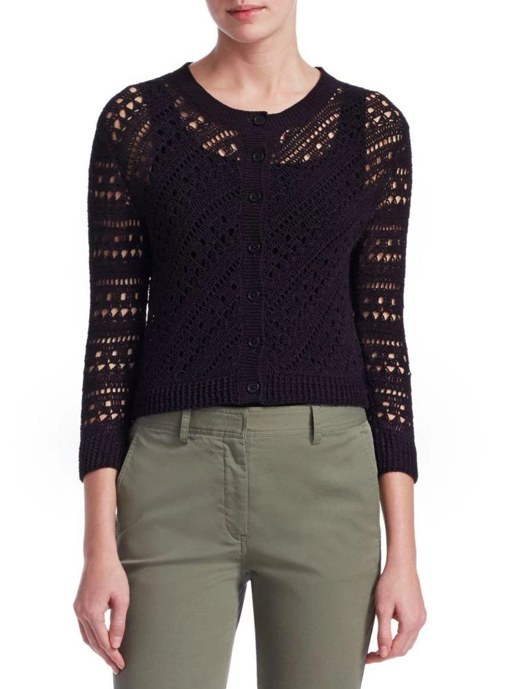 商品Theory|Theory - Crochet Knit Cardigan,价格¥1013,第4张图片详细描述