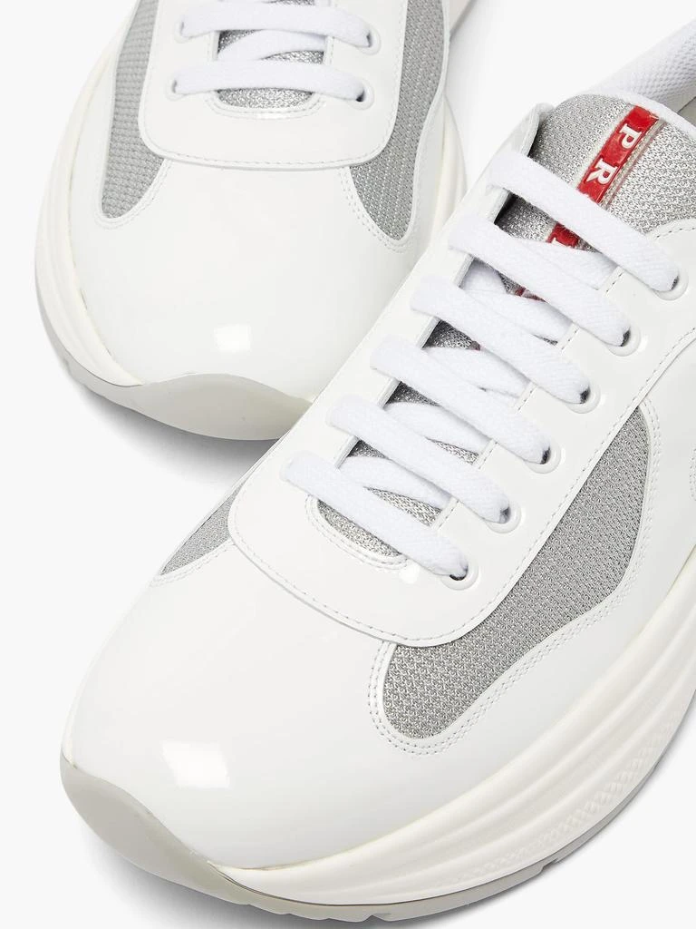 America's Cup patent leather and mesh trainers 商品