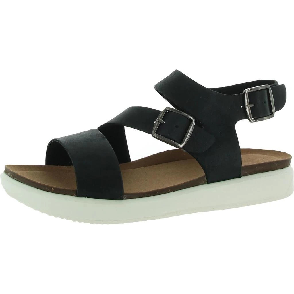 商品Rockport|Rockport Womens Kells Bay W ASYM Leather Casual Flat Sandals,价格¥192,第1张图片