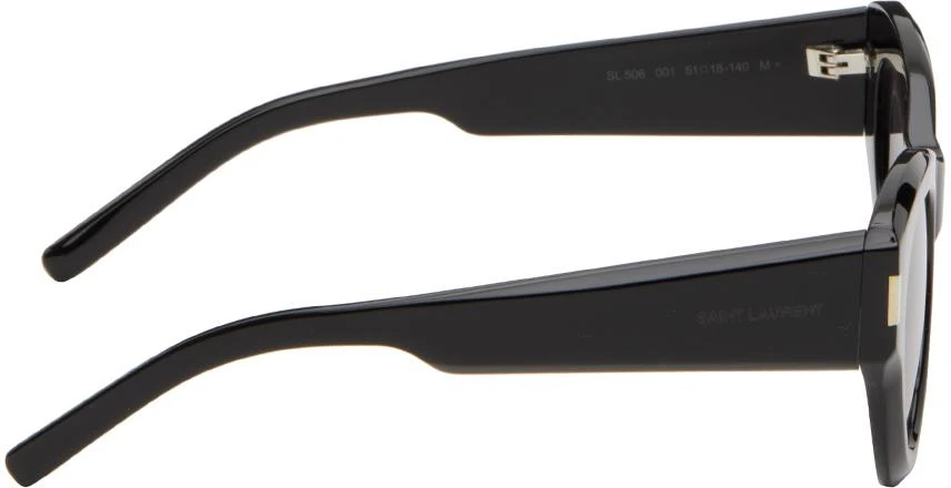 商品Yves Saint Laurent|Black SL 506 Sunglasses,价格¥3243,第2张图片详细描述
