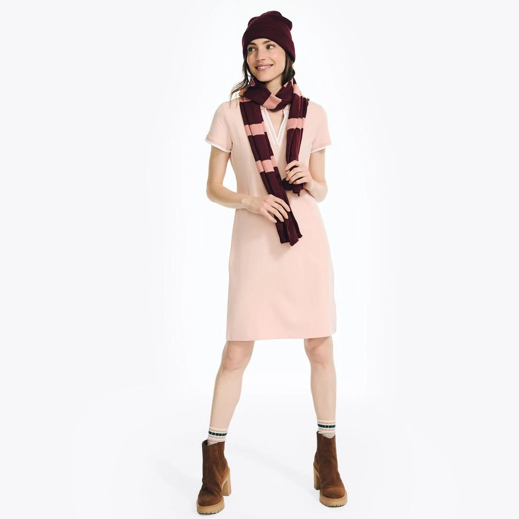商品Nautica|Womens Sustainably Crafted Ocean Polo Dress,价格¥318,第3张图片详细描述