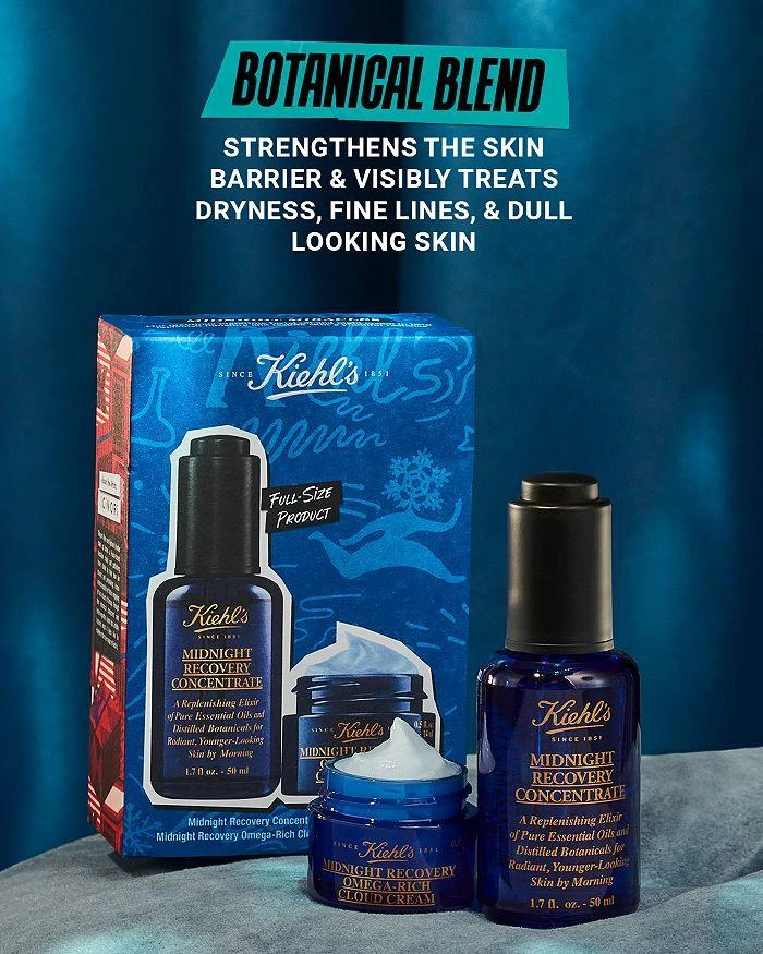 商品Kiehl's|Midnight Miracles Skincare Set ($105 value),价格¥540,第4张图片详细描述