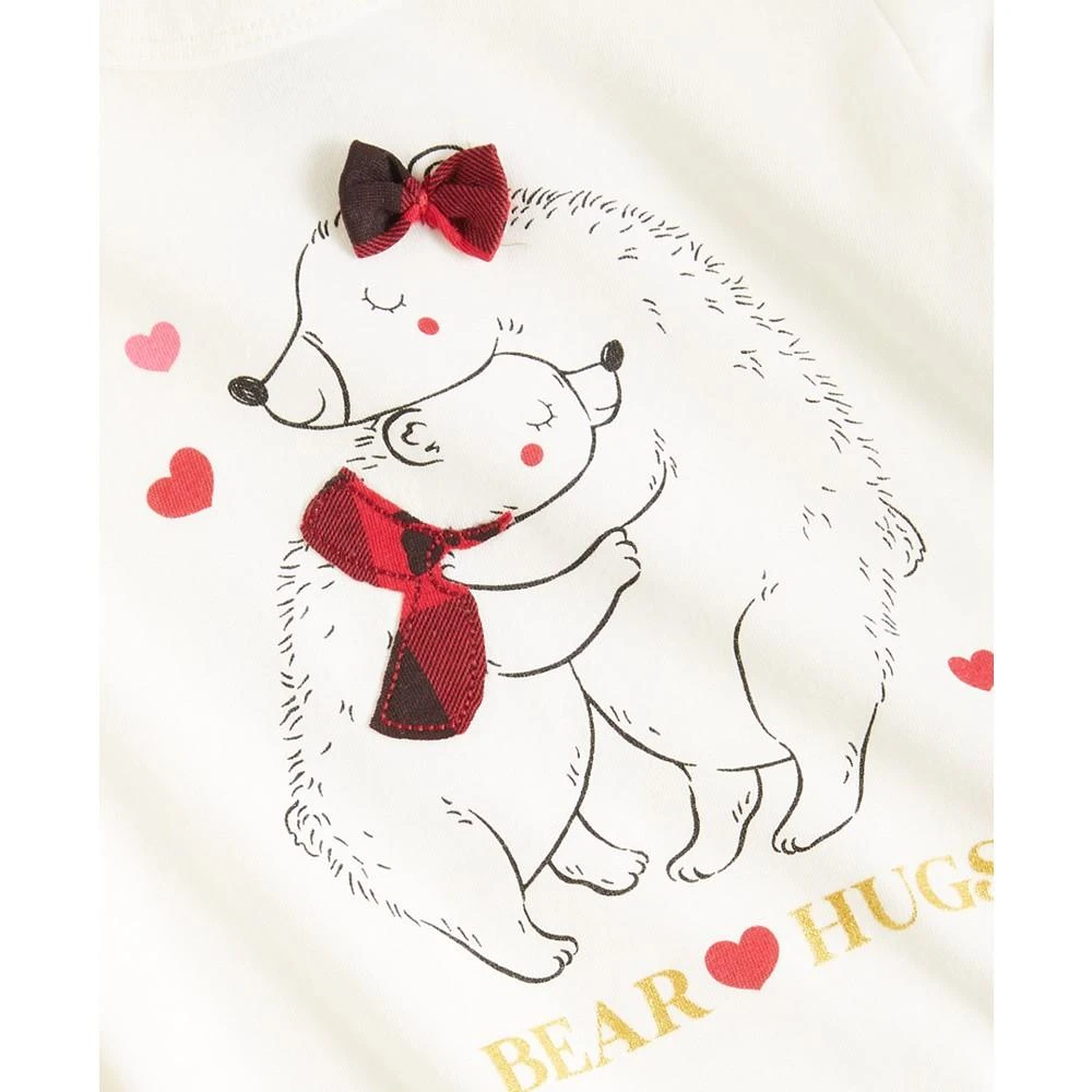 商品First Impressions|Toddler Girls Bear Hug Top, Created for Macy's,价格¥45,第3张图片详细描述