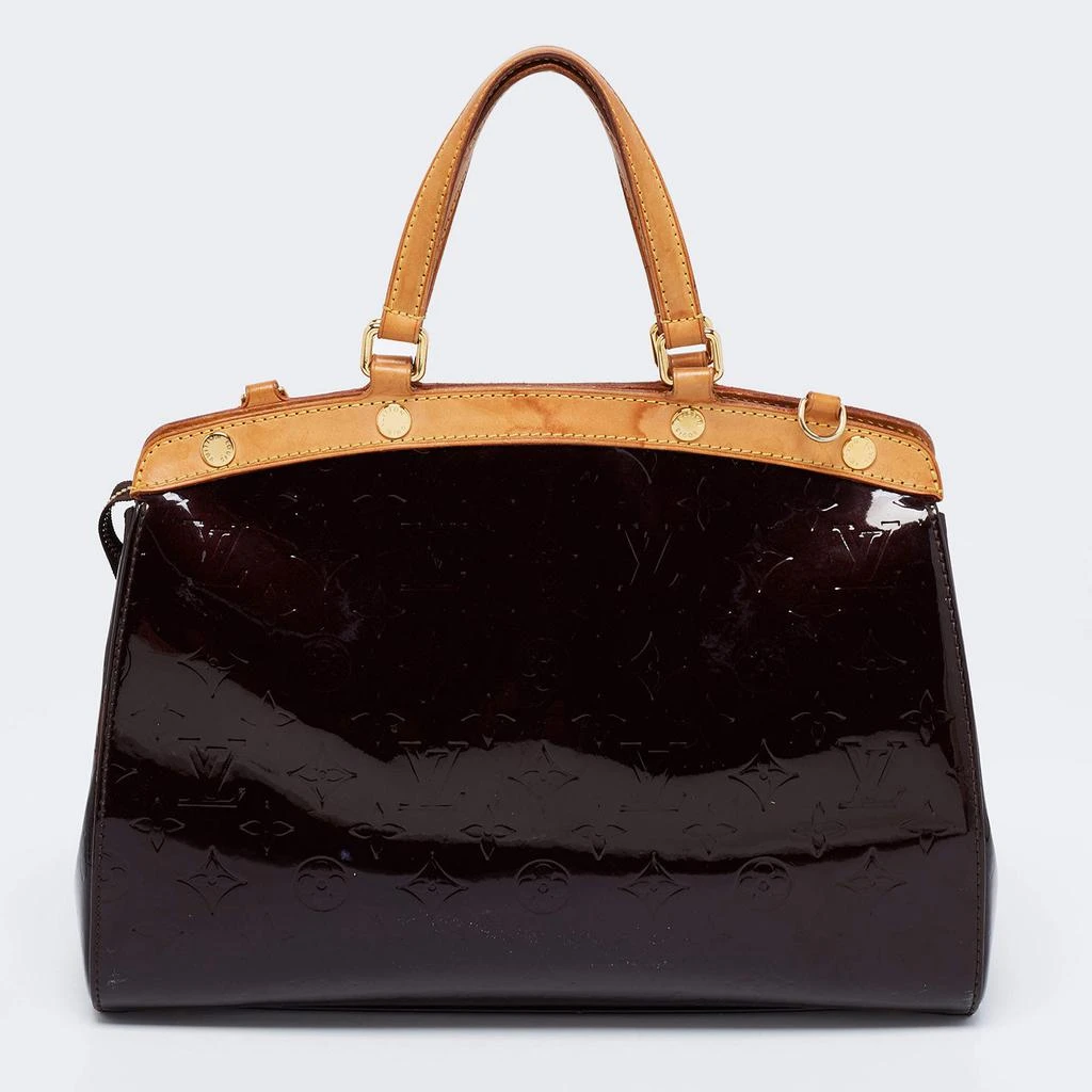 商品[二手商品] Louis Vuitton|Louis Vuitton Amarante Monogram Vernis Brea MM Bag,价格¥4581,第4张图片详细描述