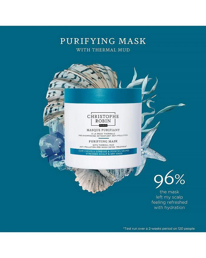 商品Christophe Robin|Purifying Pre Shampoo Mud Mask 8.4 oz.,价格¥390,第5张图片详细描述
