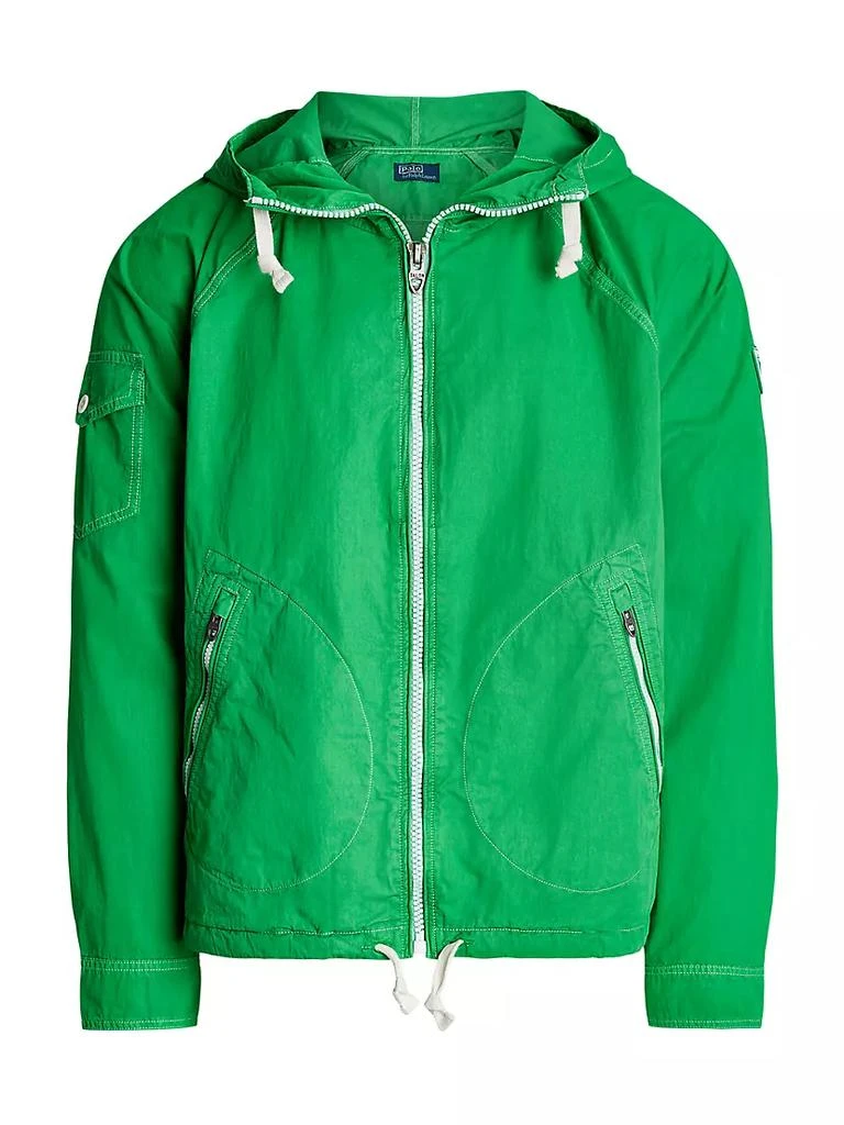 商品Ralph Lauren|Hooded Twill Bomber Jacket,价格¥2195,第1张图片