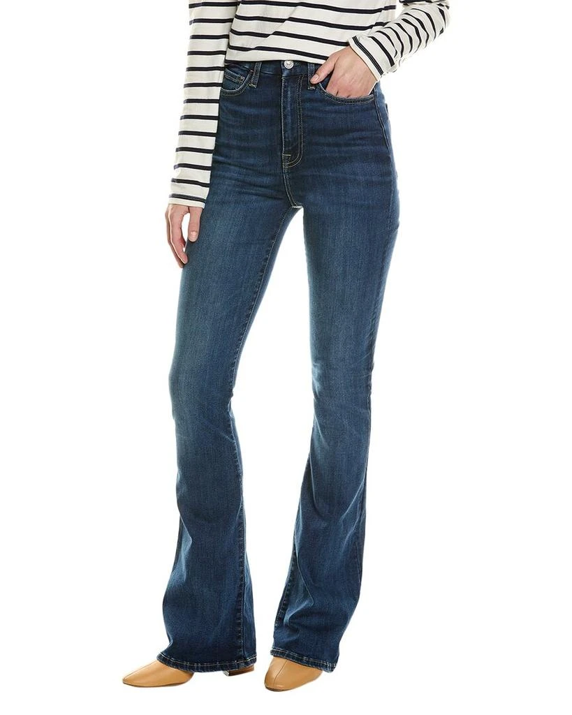 商品7 For All Mankind|7 For All Mankind Sophie Blue Skinny Bootcut Jean,价格¥486,第1张图片