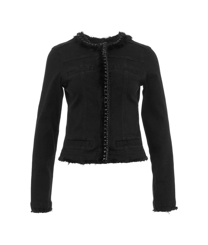 商品LIU •JO|Liu Jo Womens Black Other Materials Jeans,价格¥1721,第1张图片