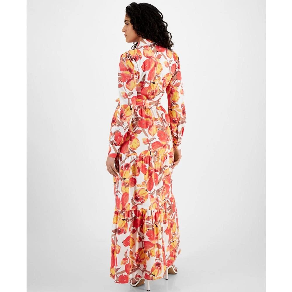 商品RACHEL Rachel Roy|Women's Pru Floral Maxi Shirt Dress,价格¥1257,第2张图片详细描述