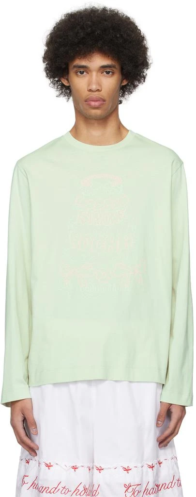 商品Simone Rocha|Green Cake Long Sleeve T-Shirt,价格¥1062,第1张图片