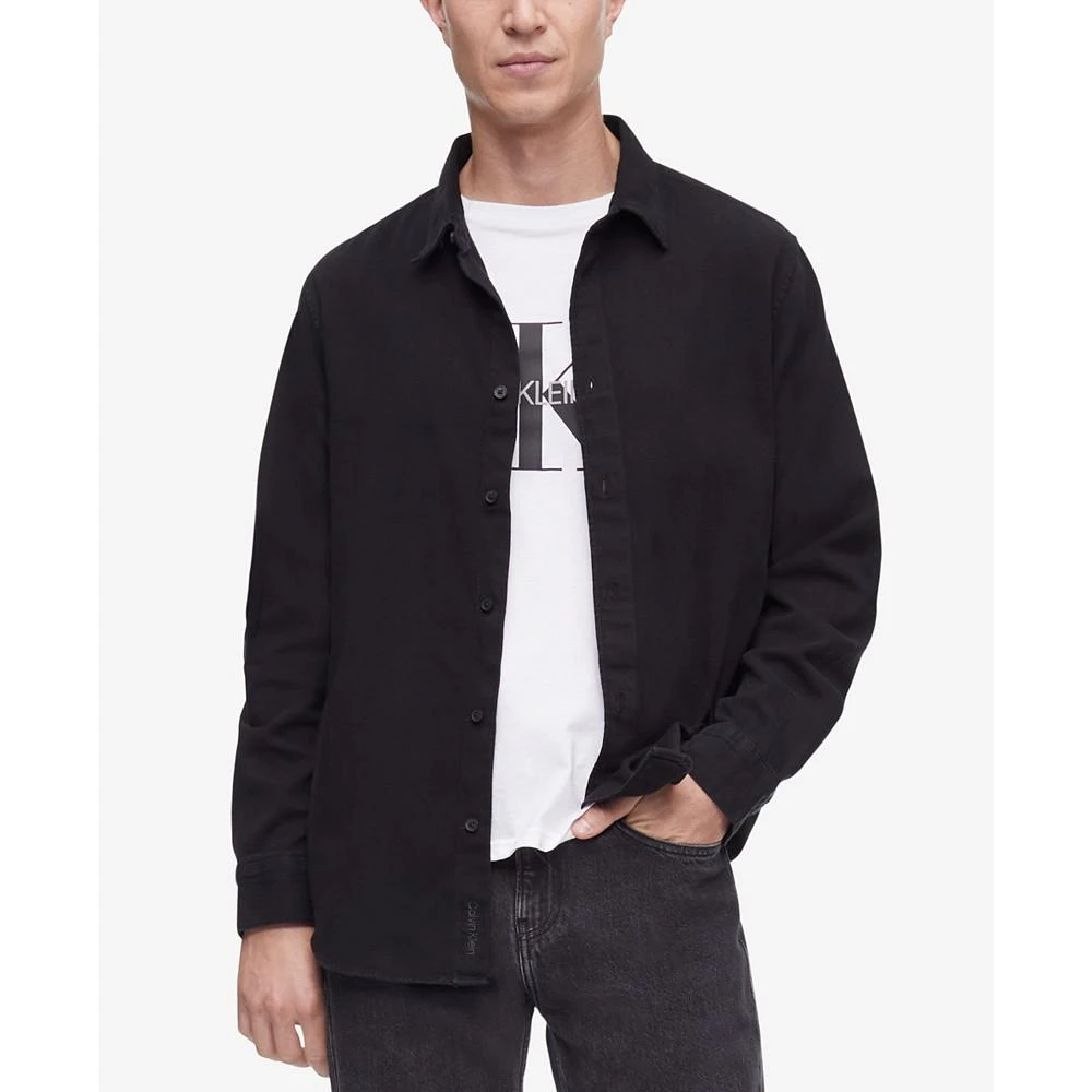 商品Calvin Klein|Men's Rinse Denim Shirt,价格¥357,第1张图片