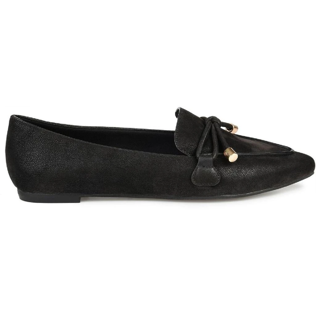 Journee Collection Womens Muriel Faux Leather Slip On Loafers 商品