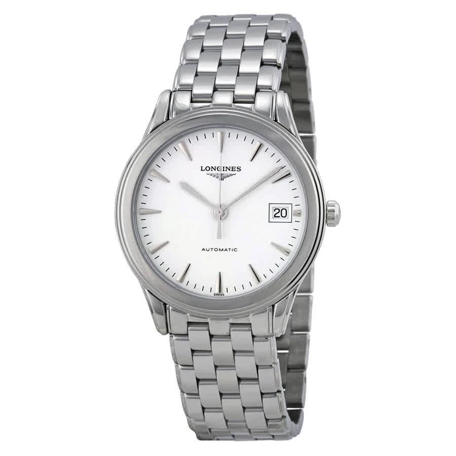 商品Longines|Flagship Automatic White Dial Men's Watch L4.774.4.12.6,价格¥6395,第1张图片