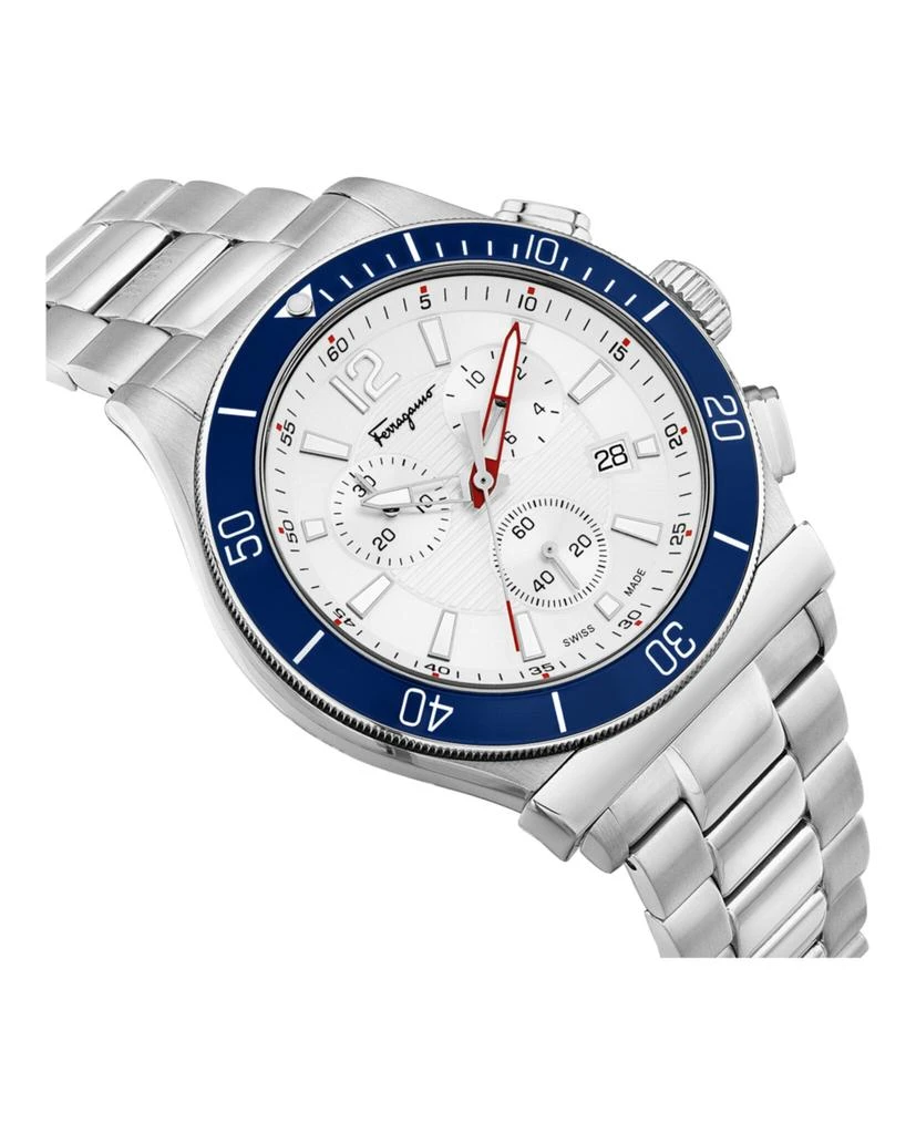 商品Salvatore Ferragamo|Ferragamo 1898 Sport Chronograph Watch,价格¥3871,第3张图片详细描述