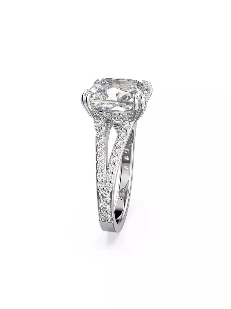 商品Swarovski|Stilla Rhodium-Plated & Crystal Cocktail Ring,价格¥1493,第3张图片详细描述