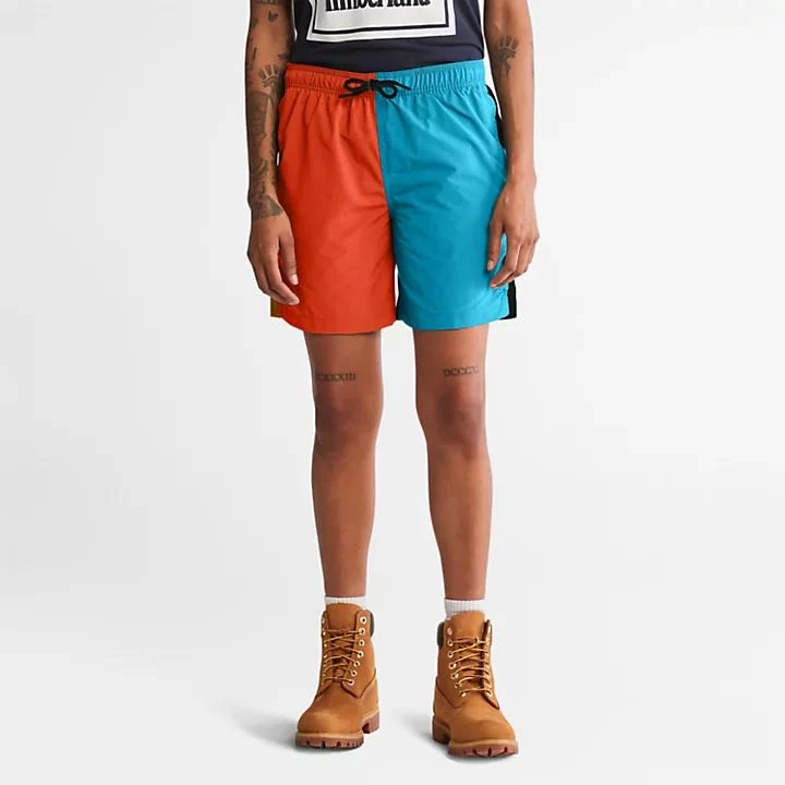 商品Timberland|All Gender Windbreaker Shorts in Orange,价格¥255,第3张图片详细描述