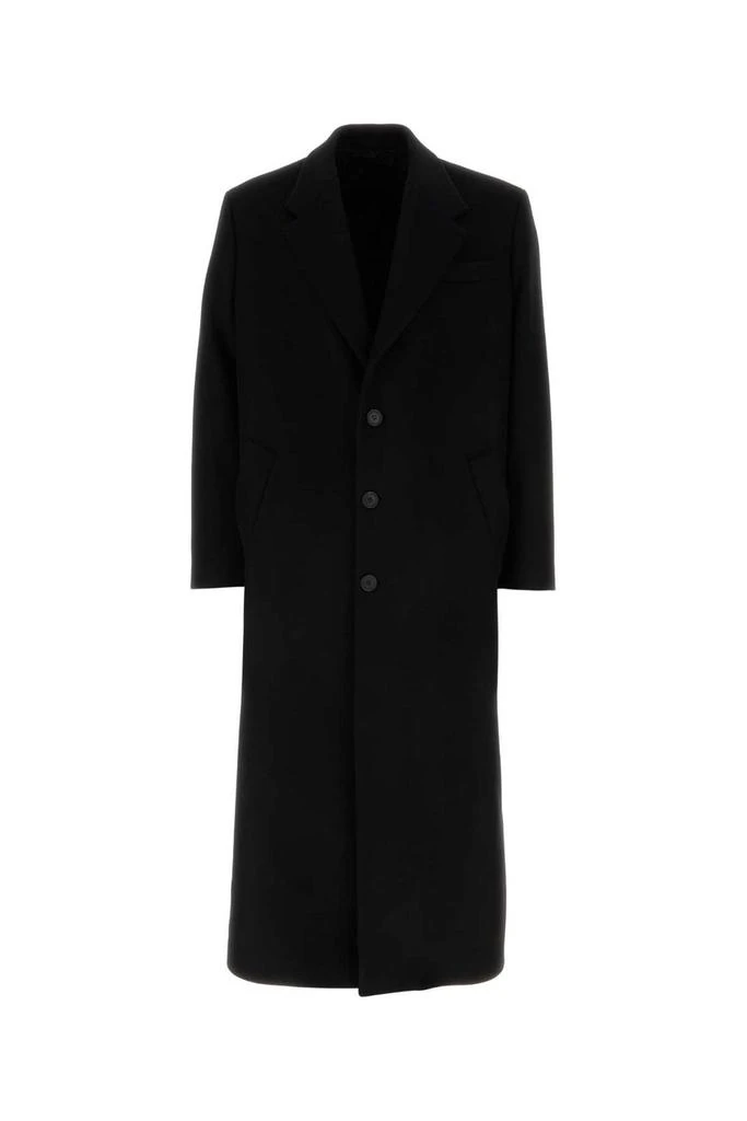 商品Prada|Prada Long-Sleeved Button-Up Coat,价格¥25317,第1张图片