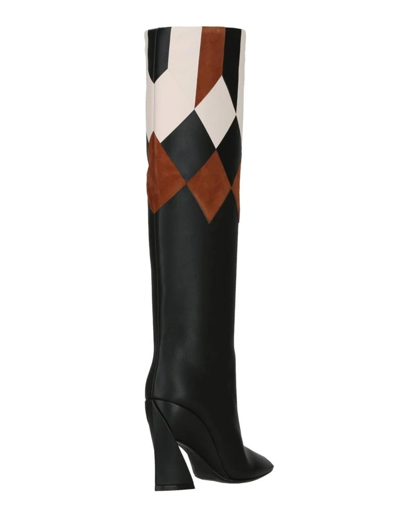 商品Salvatore Ferragamo|Antea Patchwork Boots,价格¥7306,第3张图片详细描述