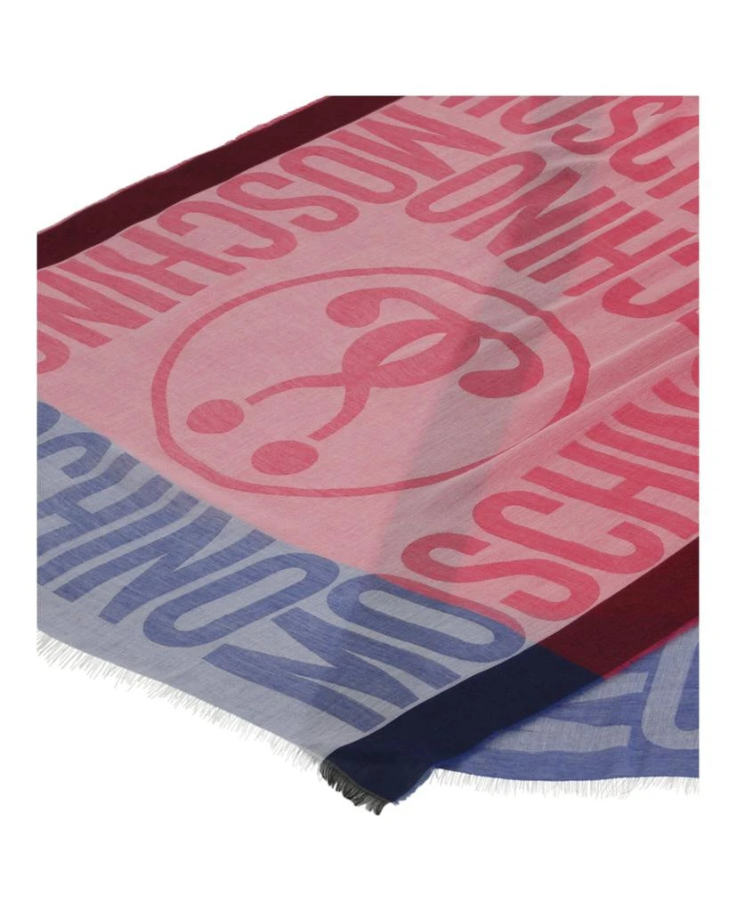 商品Moschino|Logo Silk Scarf,价格¥492,第3张图片详细描述