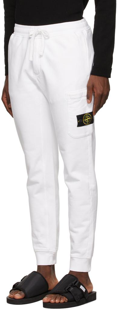 White Fleece Lounge Pants商品第4张图片规格展示