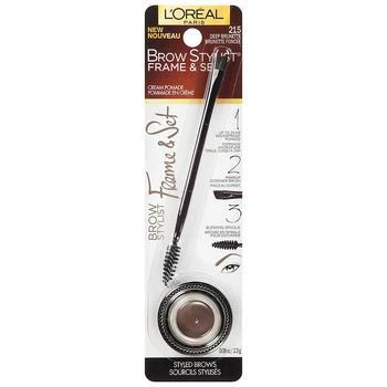 商品L'Oreal Paris|L'Oreal Paris Brow Stylist Frame and Set, Deep Brunette,价格¥108,第1张图片