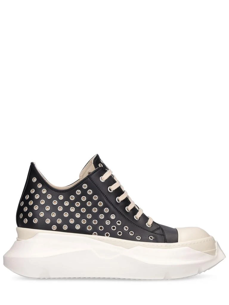 商品Rick Owens|Abstract Eyelets Low Top Sneakers,价格¥2399,第1张图片