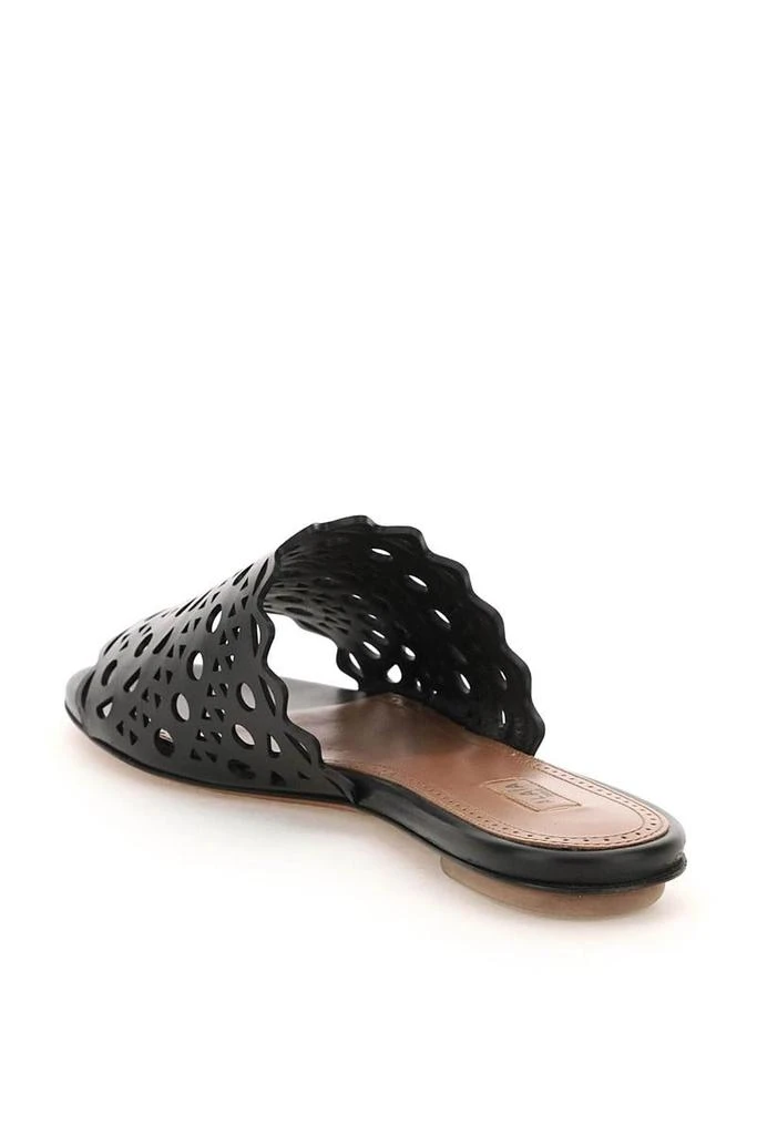 商品Alaïa|Alaia cut-out leather mules,价格¥3397,第3张图片详细描述