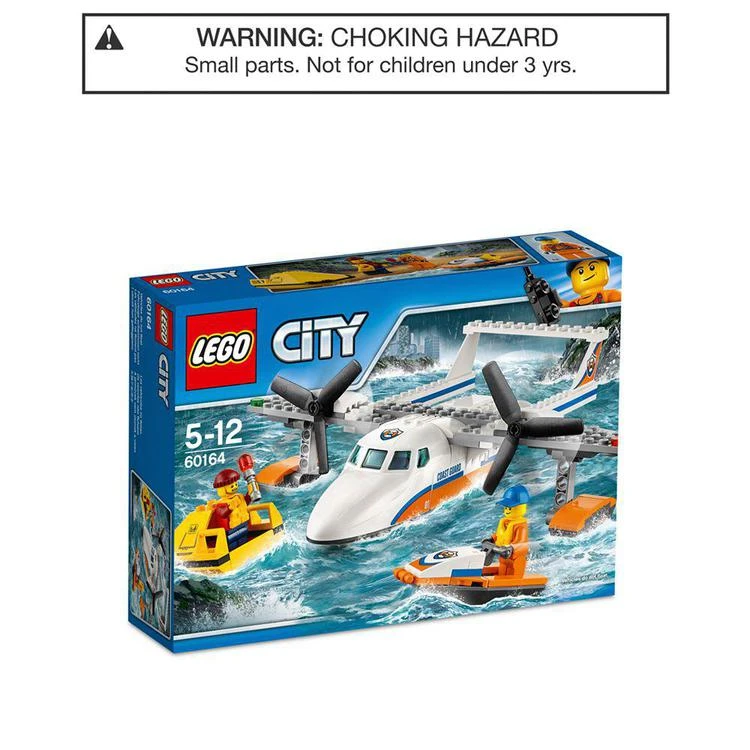 商品LEGO|City 141-Pc. Sea Rescue Plane Set,价格¥150,第1张图片