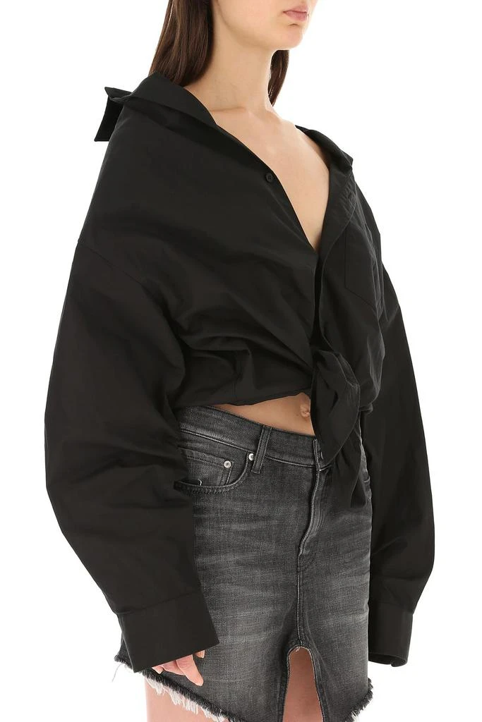 商品Balenciaga|Black poplin oversize shirt,价格¥6248,第2张图片详细描述