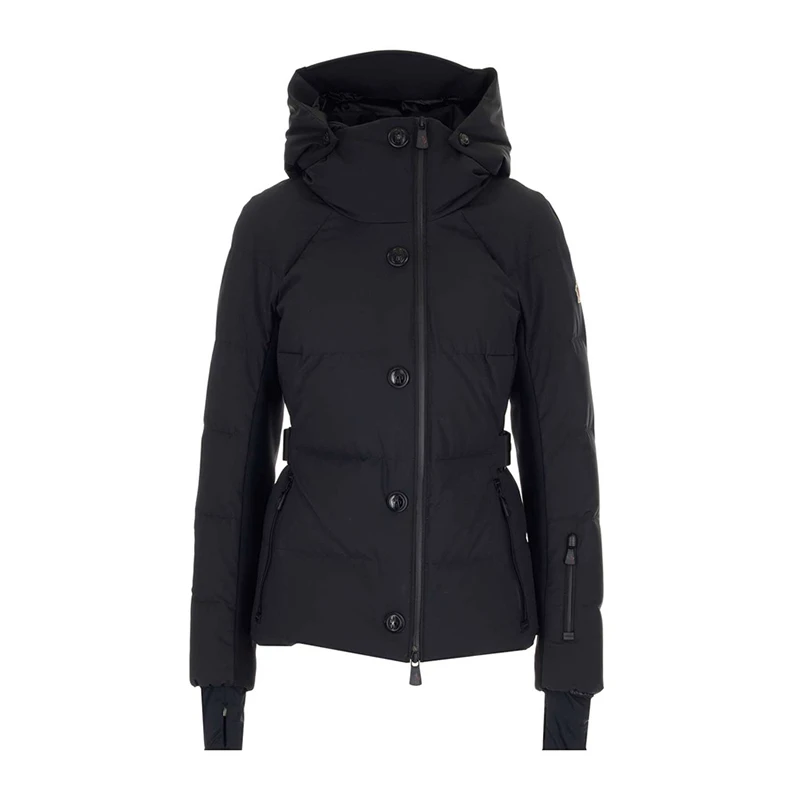 商品[国内直发] Moncler|MONCLER 黑色女士羽绒服 1A51240-53861-999,价格¥13276,第1张图片