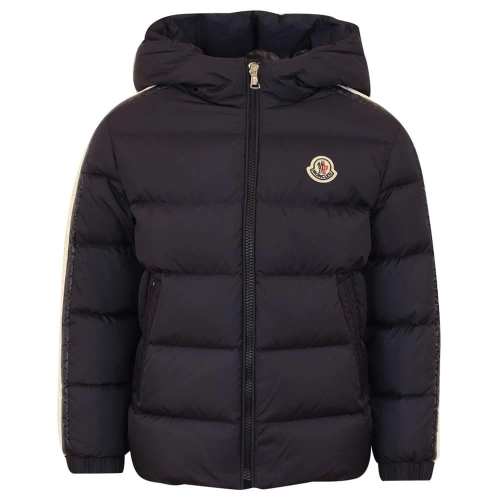 商品Moncler|Navy Hooded Chrale Jacket,价格¥5982,第1张图片