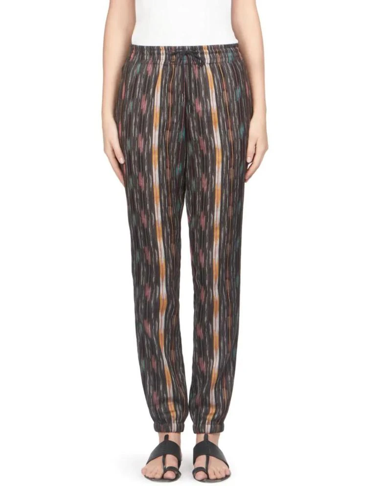 商品Yves Saint Laurent|Saint Laurent - Drawstring Ikat Trousers,价格¥3852,第1张图片
