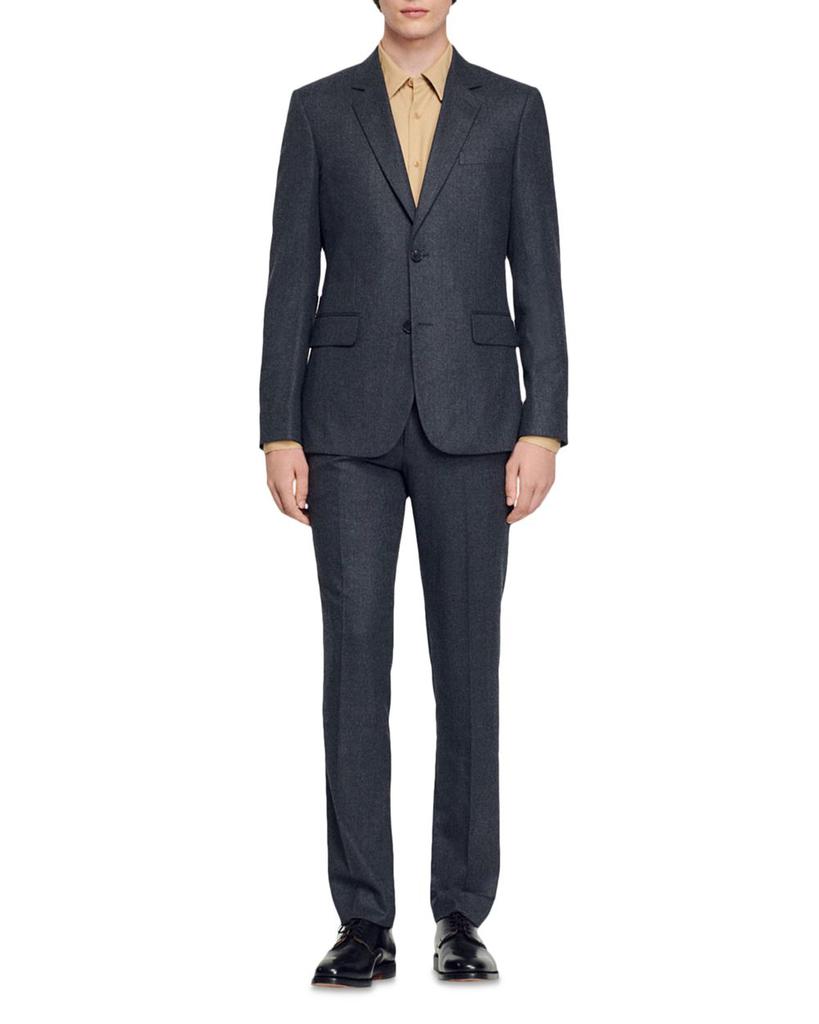 Wool Flannel Suit Jacket商品第1张图片规格展示