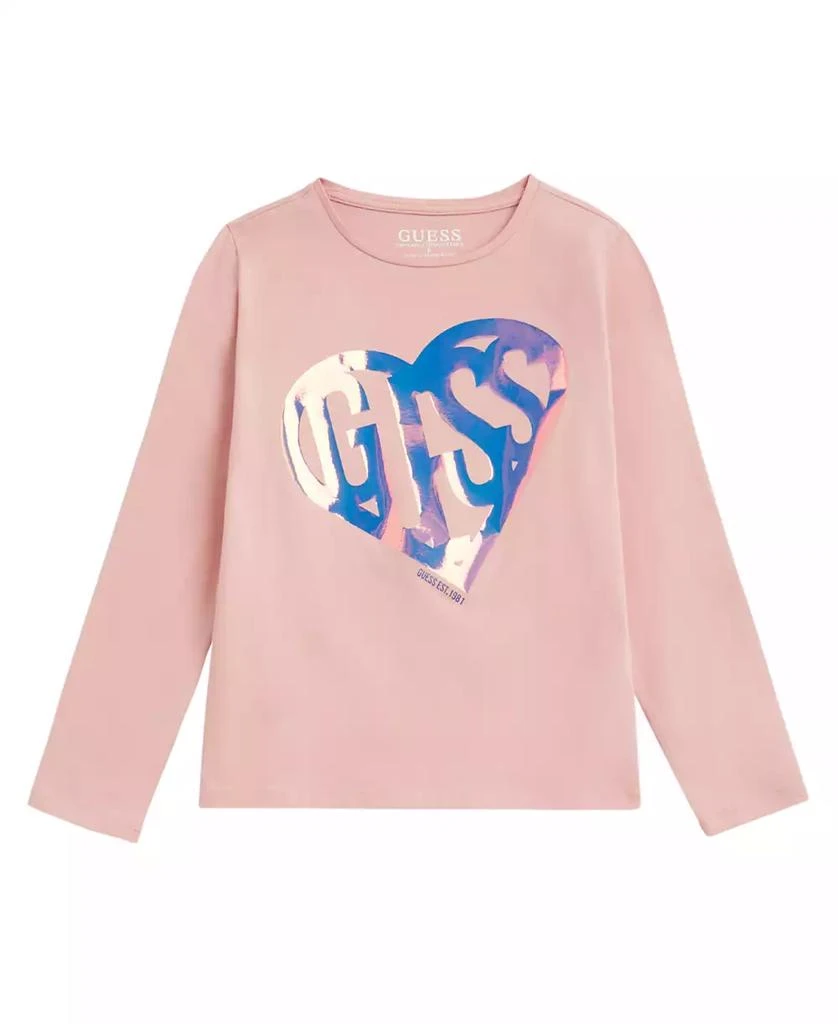 商品GUESS|Big Girls Long Sleeve Shirt,价格¥119,第1张图片