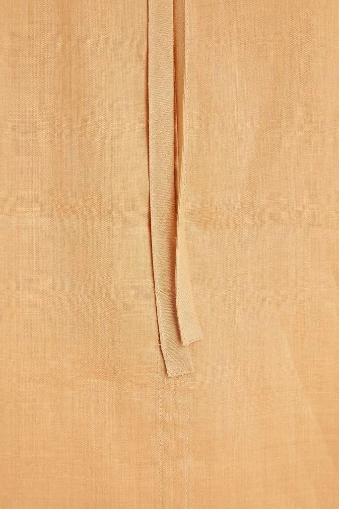 商品Joseph|Birna gathered ramie-voile blouse,价格¥759,第4张图片详细描述