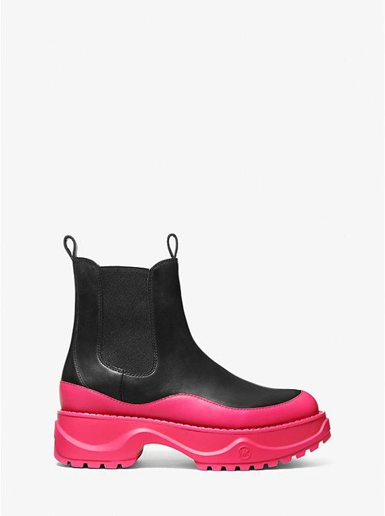 商品Michael Kors|Dupree Two-Tone Leather Boot,价格¥997,第2张图片详细描述