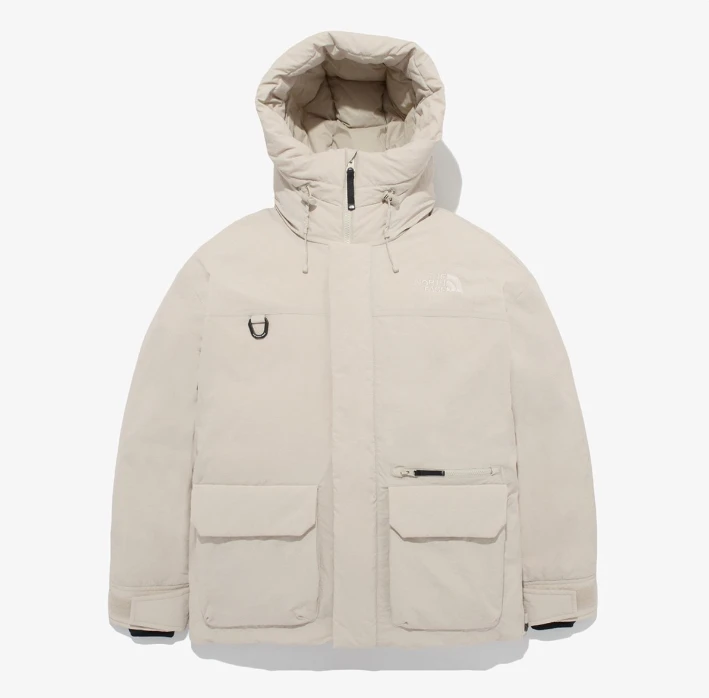 【享贝家】（国内现货-QD）-北面 户外休闲工装连帽羽绒服外套男女同款 NJ1DQ64 商品